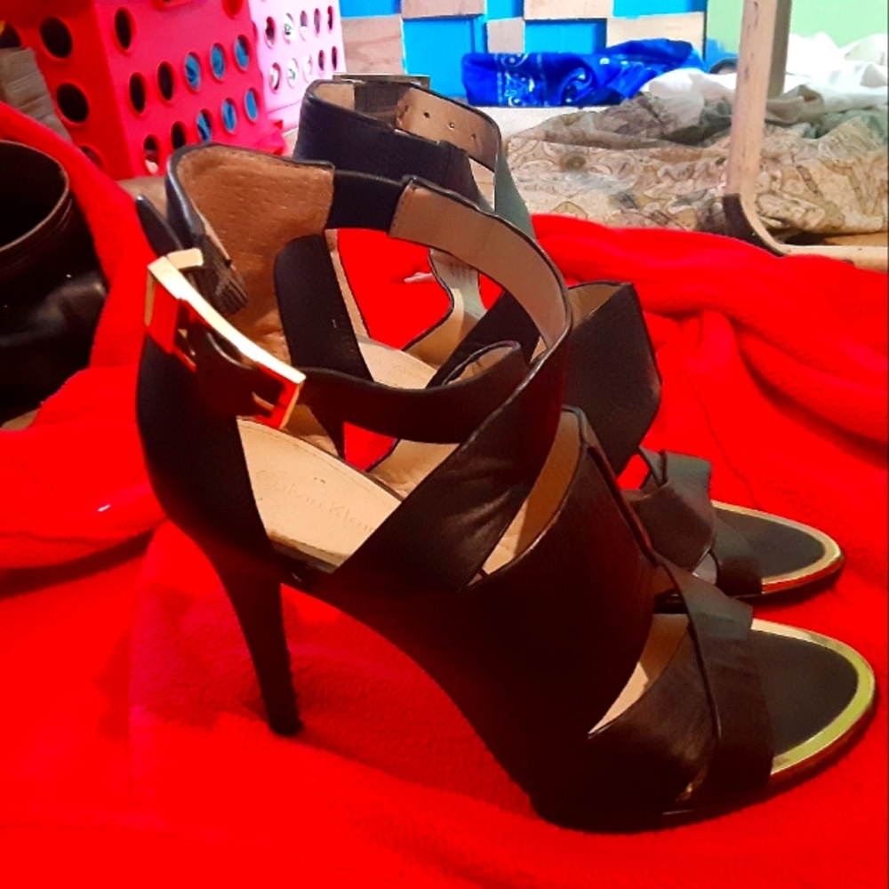 Cute strappy heels